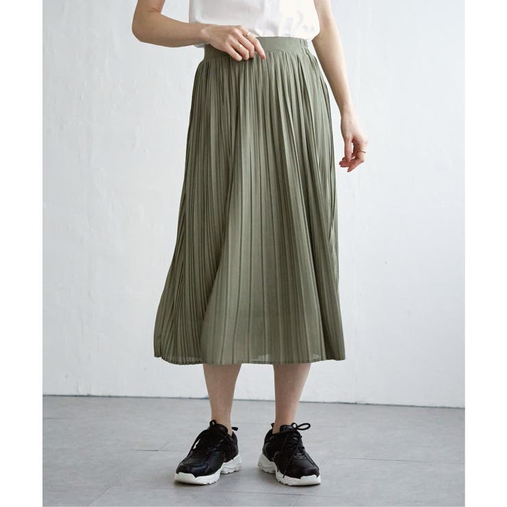 ラメパフプルオーバープリーツスカートセット | ikka  | 詳細画像28 