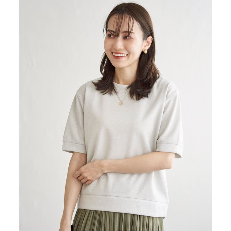 ラメパフプルオーバープリーツスカートセット | ikka  | 詳細画像2 