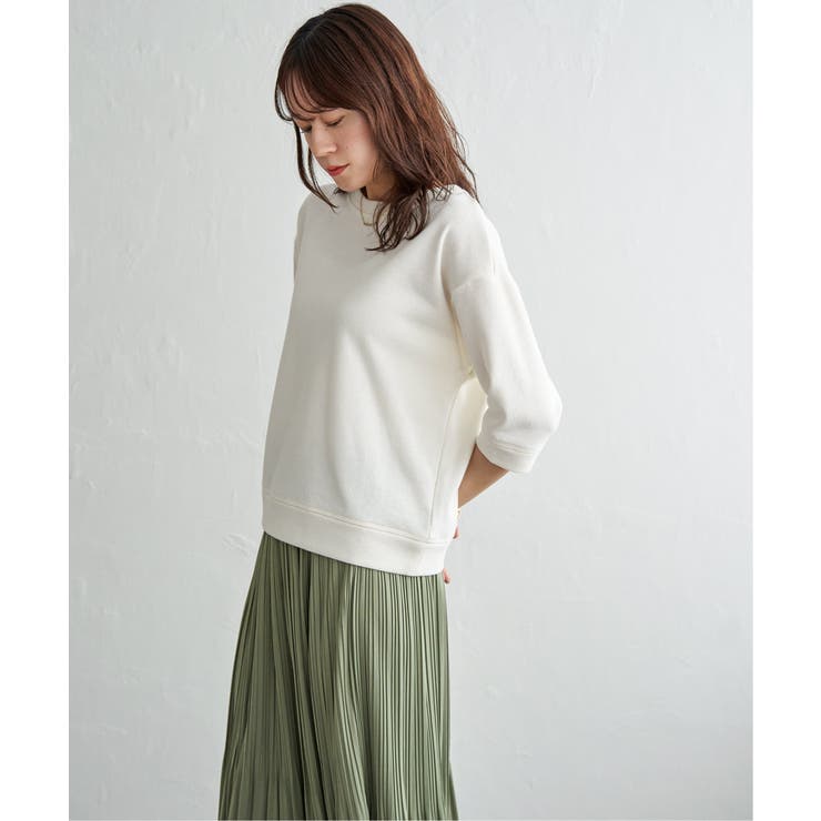 【2点セット】2WAYラメプルオーバー プリーツスカートセット【親子コーデ】 | ikka  | 詳細画像10 