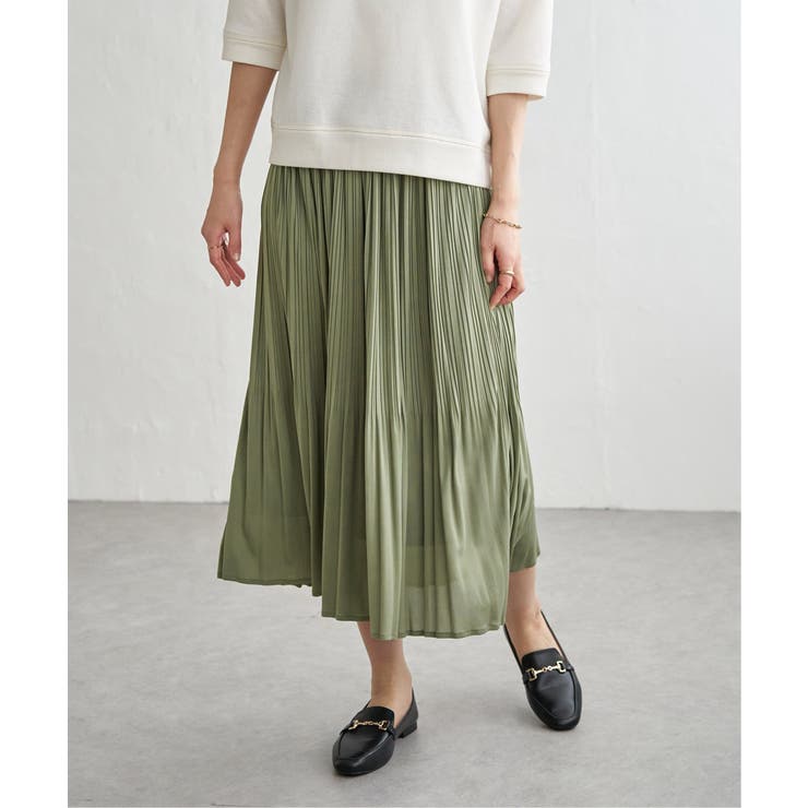 【2点セット】2WAYラメプルオーバー プリーツスカートセット【親子コーデ】 | ikka  | 詳細画像11 