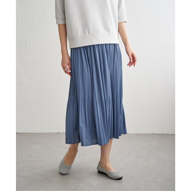 【2点セット】2WAYラメプルオーバー プリーツスカートセット【親子コーデ】 | ikka  | 詳細画像18 