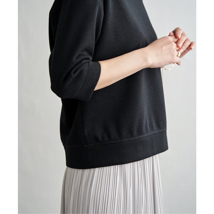 【2点セット】2WAYラメプルオーバー プリーツスカートセット【親子コーデ】 | ikka  | 詳細画像25 