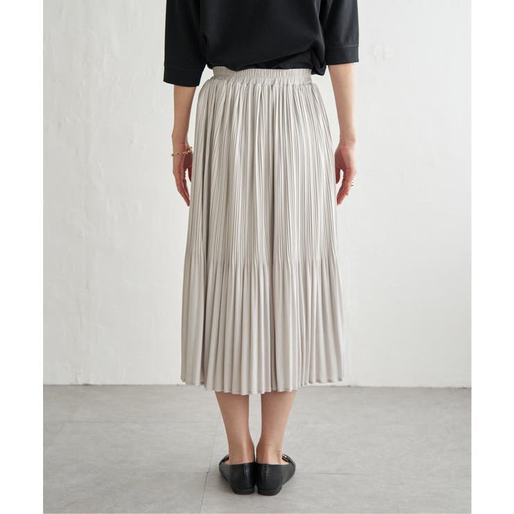 【2点セット】2WAYラメプルオーバー プリーツスカートセット【親子コーデ】 | ikka  | 詳細画像32 