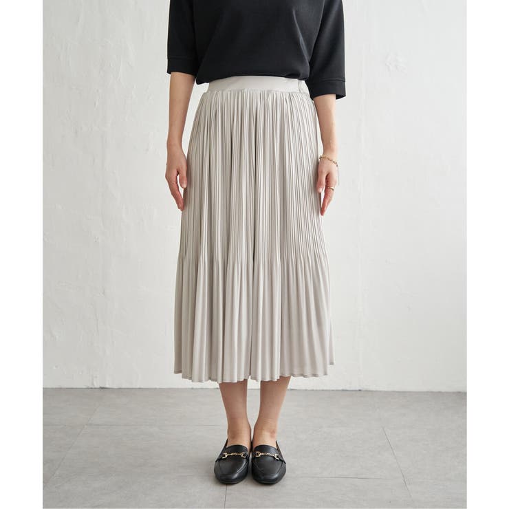 【2点セット】2WAYラメプルオーバー プリーツスカートセット【親子コーデ】 | ikka  | 詳細画像33 