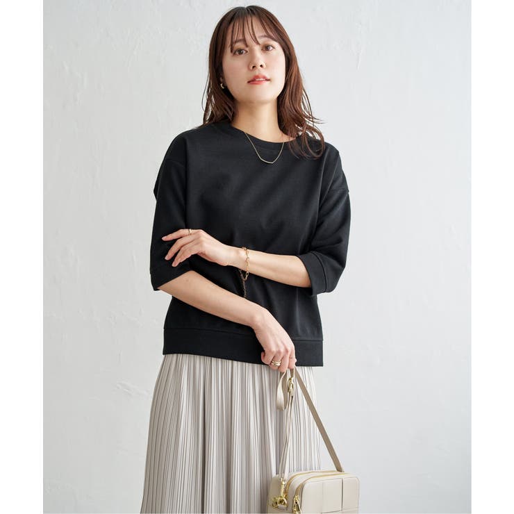 【2点セット】2WAYラメプルオーバー プリーツスカートセット【親子コーデ】 | ikka  | 詳細画像3 