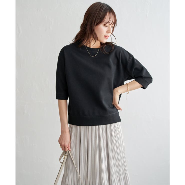 【2点セット】2WAYラメプルオーバー プリーツスカートセット【親子コーデ】 | ikka  | 詳細画像4 