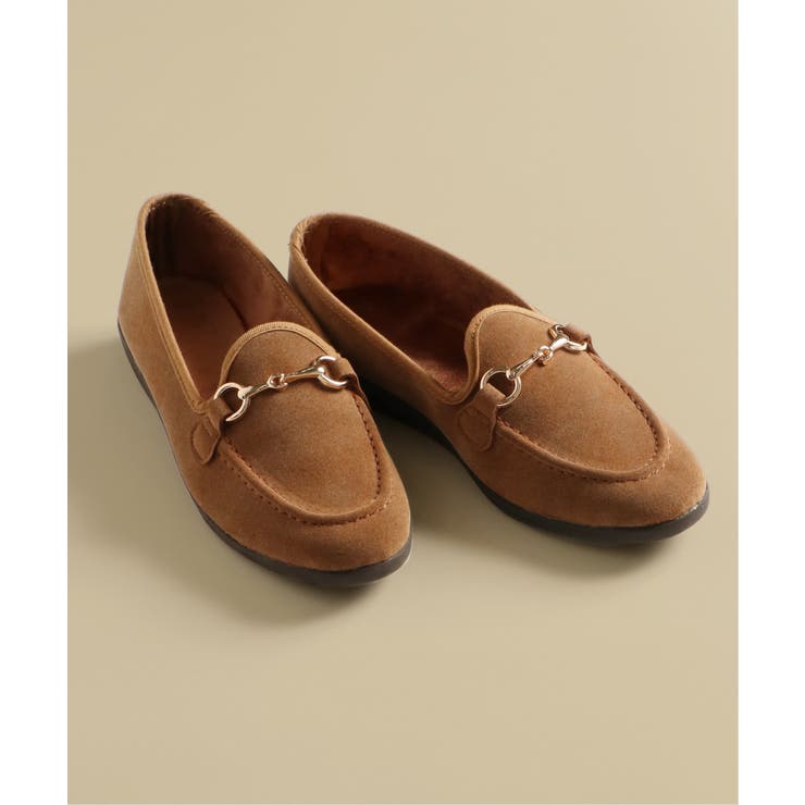 ベージュ | フラットビットローファー | ikka 