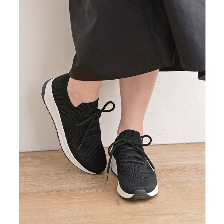 洗えるニットスニーカー | ikka  | 詳細画像25 