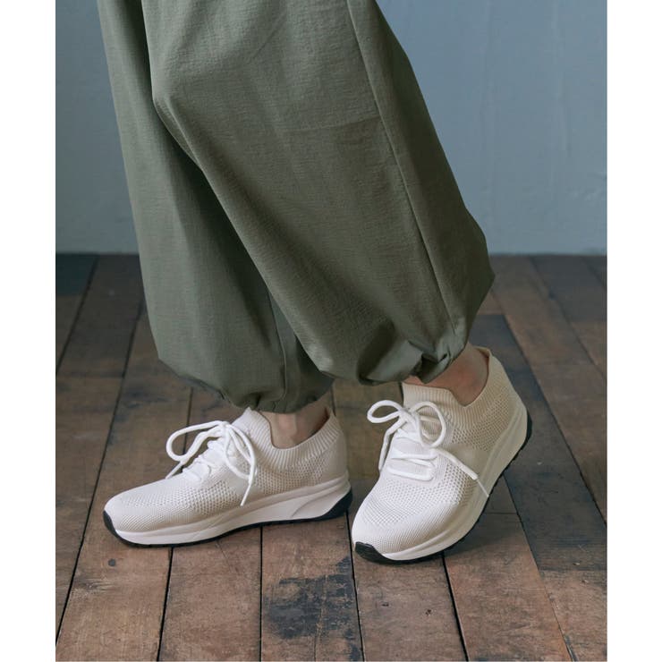 洗えるニットスニーカー | ikka  | 詳細画像2 