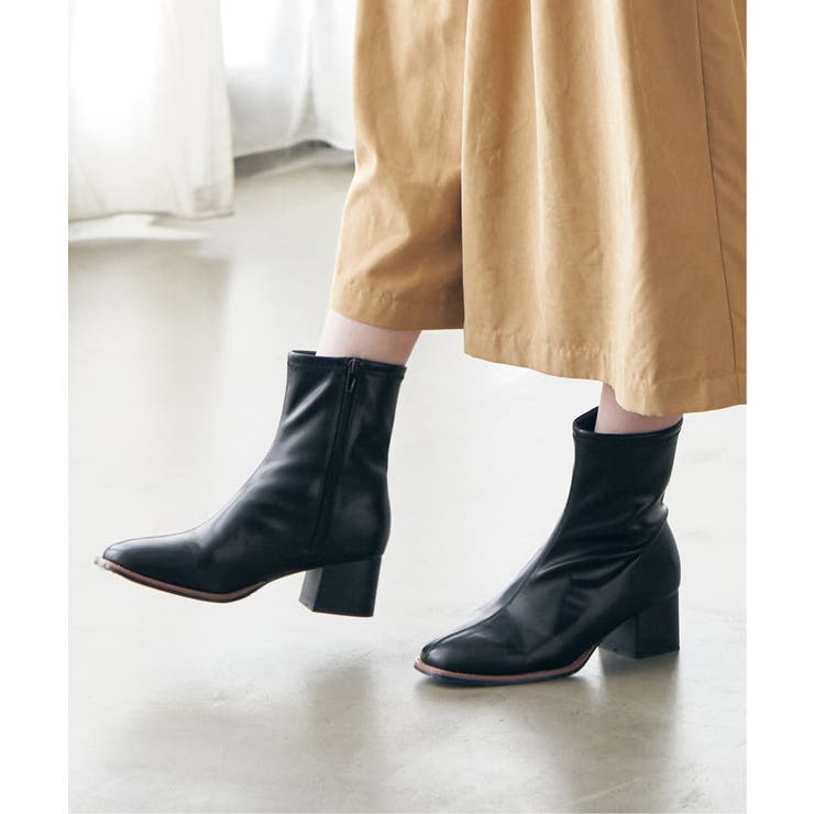 【雑誌InRed11月号掲載】ストレッチヒールブーツ | ikka  | 詳細画像2 