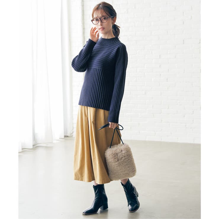 【雑誌InRed11月号掲載】ストレッチヒールブーツ | ikka  | 詳細画像3 