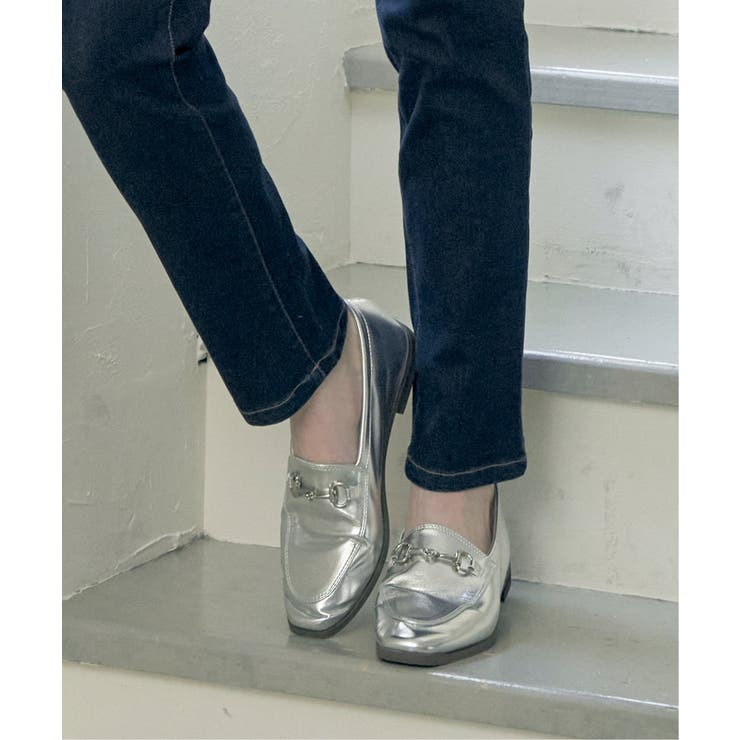 【雑誌InRed web10月号掲載】やわらかビットローファー | ikka  | 詳細画像2 