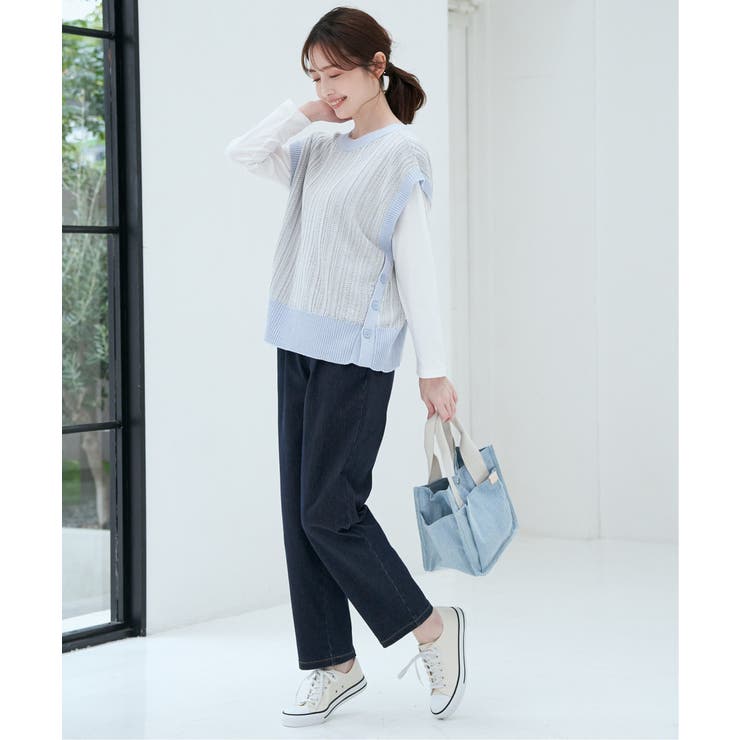 【雑誌InRed5月号掲載】撥水キャンバススニーカー【伸びる靴ひも】 | ikka  | 詳細画像2 