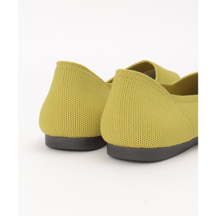 洗えるニットペタンコパンプス | ikka  | 詳細画像7 