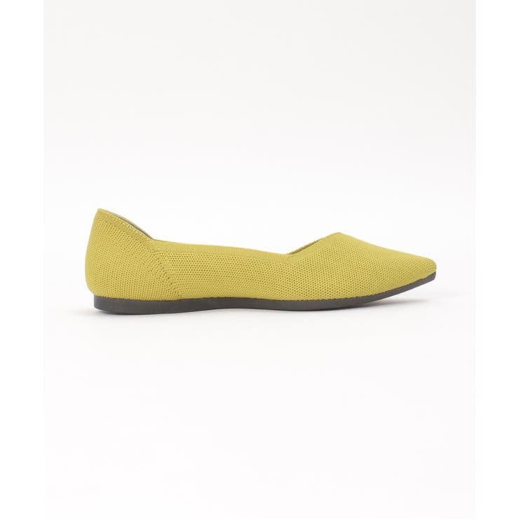 洗えるニットペタンコパンプス | ikka  | 詳細画像8 