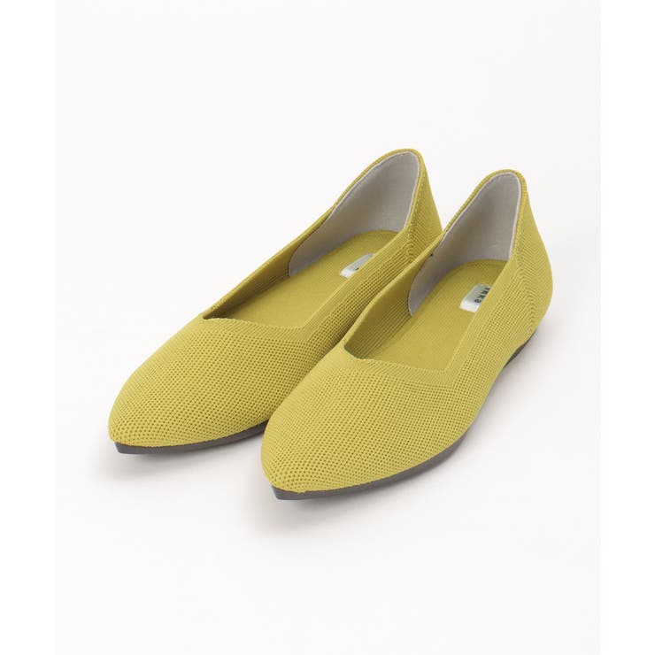 洗えるニットペタンコパンプス | ikka  | 詳細画像5 