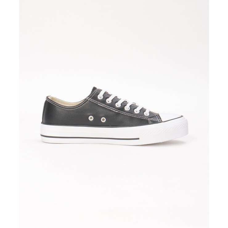 撥水厚底PUスニーカー | ikka  | 詳細画像17 