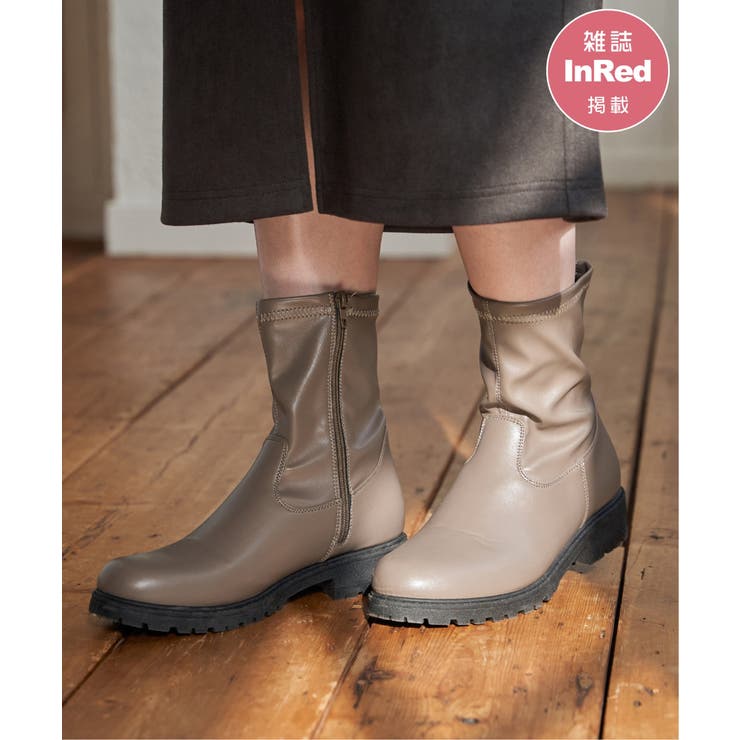 【雑誌InRed1月号掲載】ソフトトラックソールブーツ | ikka  | 詳細画像1 