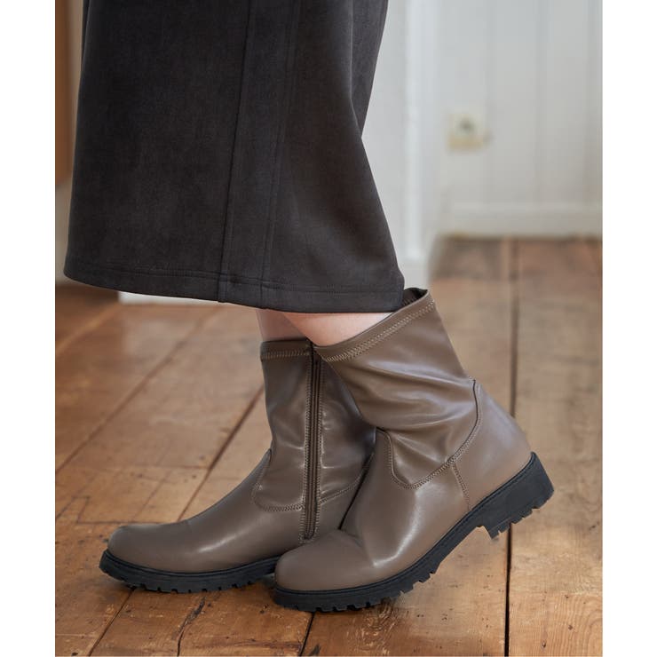 【雑誌InRed1月号掲載】ソフトトラックソールブーツ | ikka  | 詳細画像2 