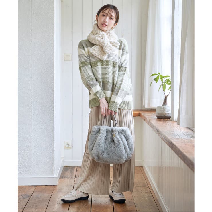 フェイクスエードローファー | ikka  | 詳細画像9 