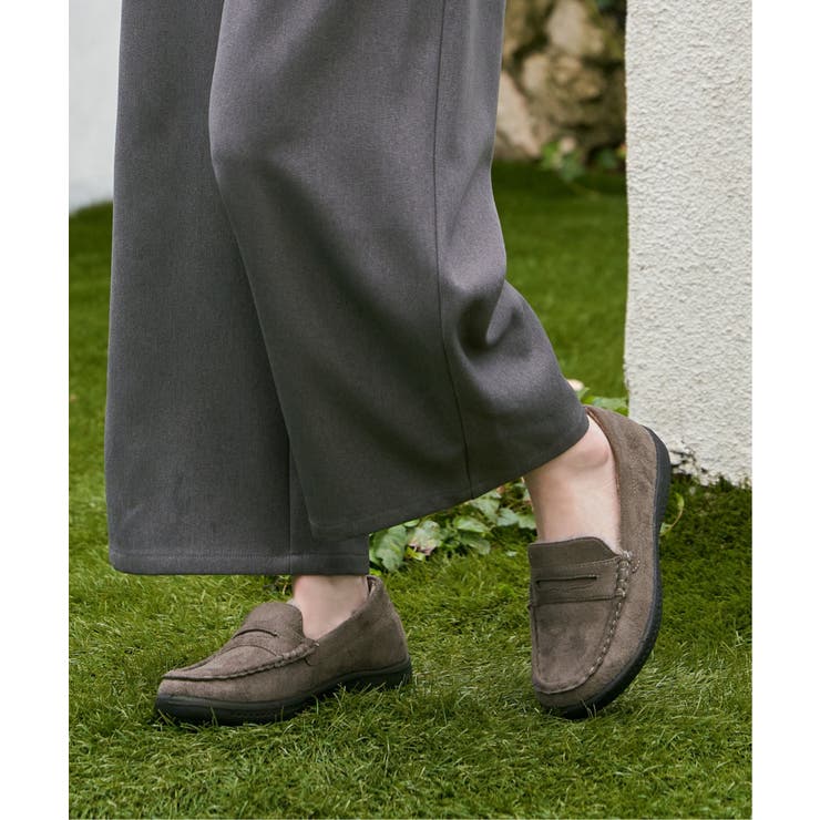 フェイクスエードローファー | ikka  | 詳細画像2 