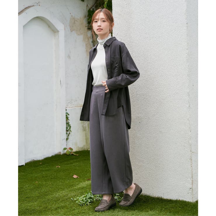 フェイクスエードローファー | ikka  | 詳細画像4 