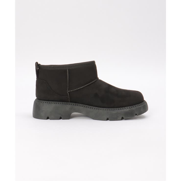 ムートンショートヒールブーツ | ikka  | 詳細画像19 