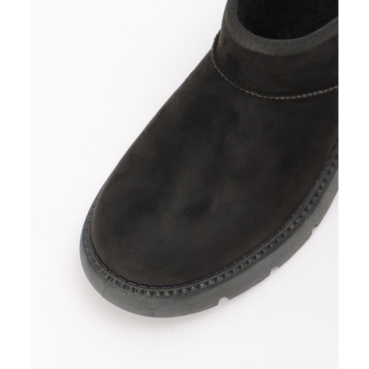 ムートンショートヒールブーツ | ikka  | 詳細画像20 