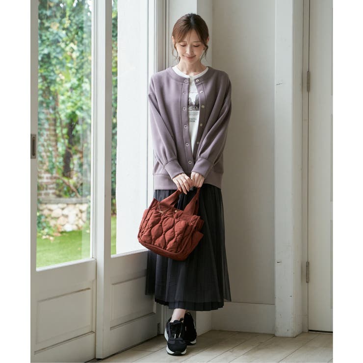 【雑誌InRed11月号掲載】サテンスエードコンビスニーカー | ikka  | 詳細画像7 