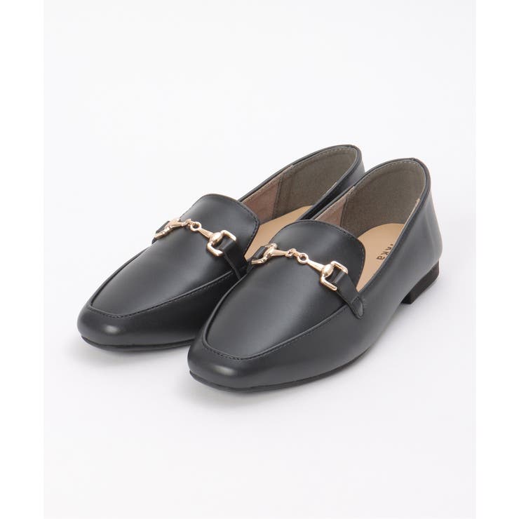 GOKU楽ソフトPUビットローファー | ikka  | 詳細画像1 