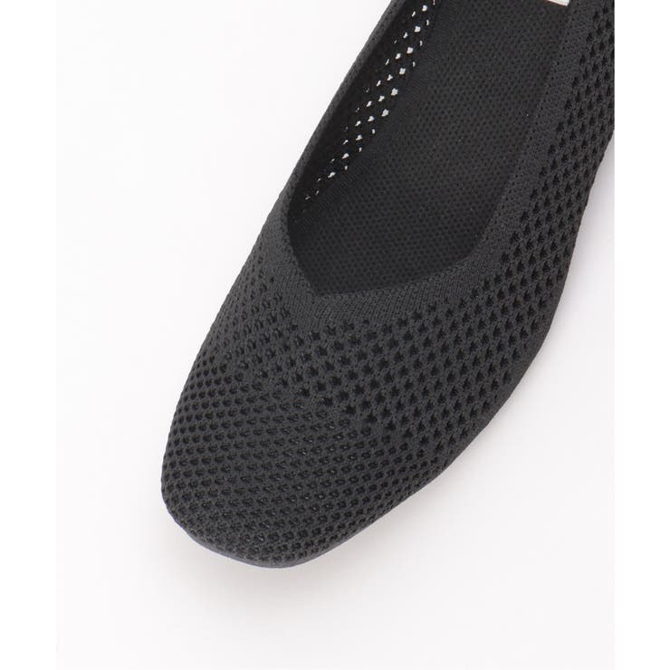 洗えるメッシュスクエアパンプス | ikka  | 詳細画像9 