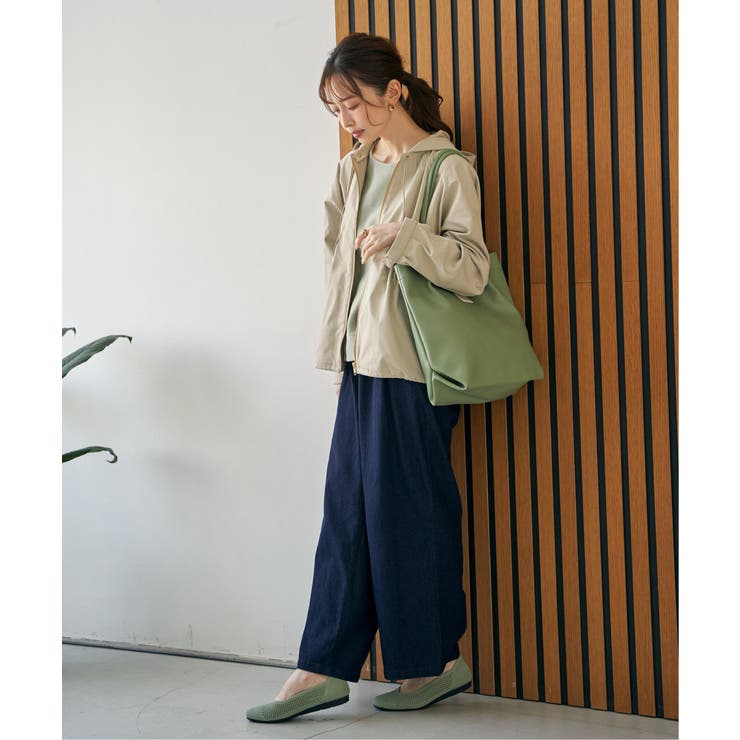 洗えるメッシュスクエアパンプス | ikka  | 詳細画像4 