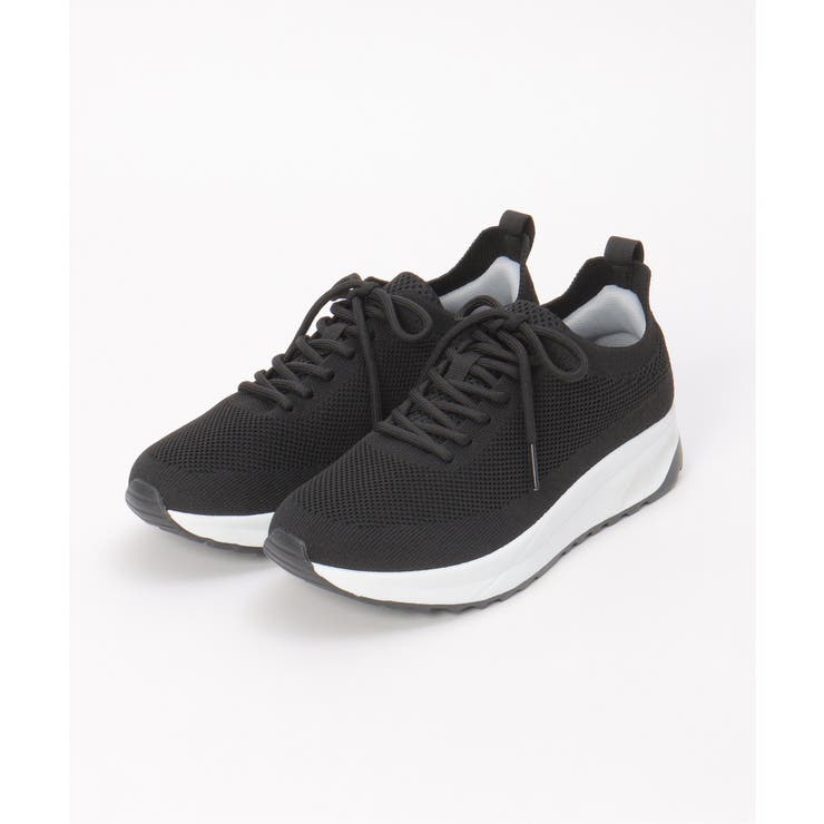 洗えるニットスニーカー | ikka  | 詳細画像1 