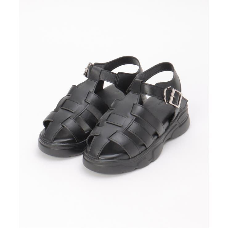 グルカ厚底サンダル | ikka  | 詳細画像1 