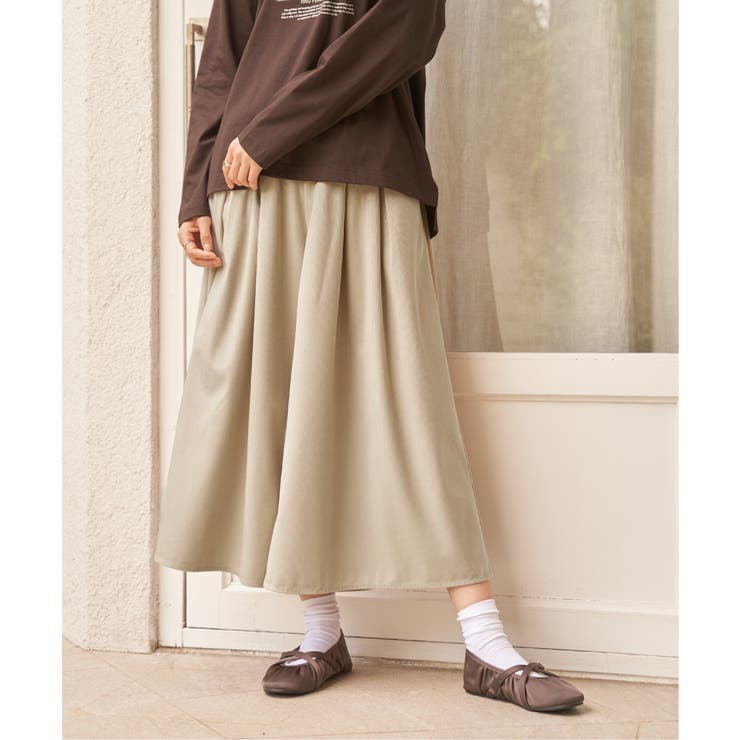 クロスベルトぺたんこパンプス | ikka  | 詳細画像10 