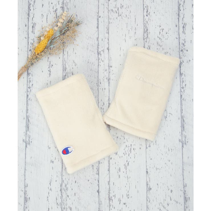 ホワイト | Champion チャンピオン フリースグローブ | ikka 