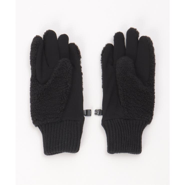 防風ボア手のひらジャージグローブ | ikka  | 詳細画像2 