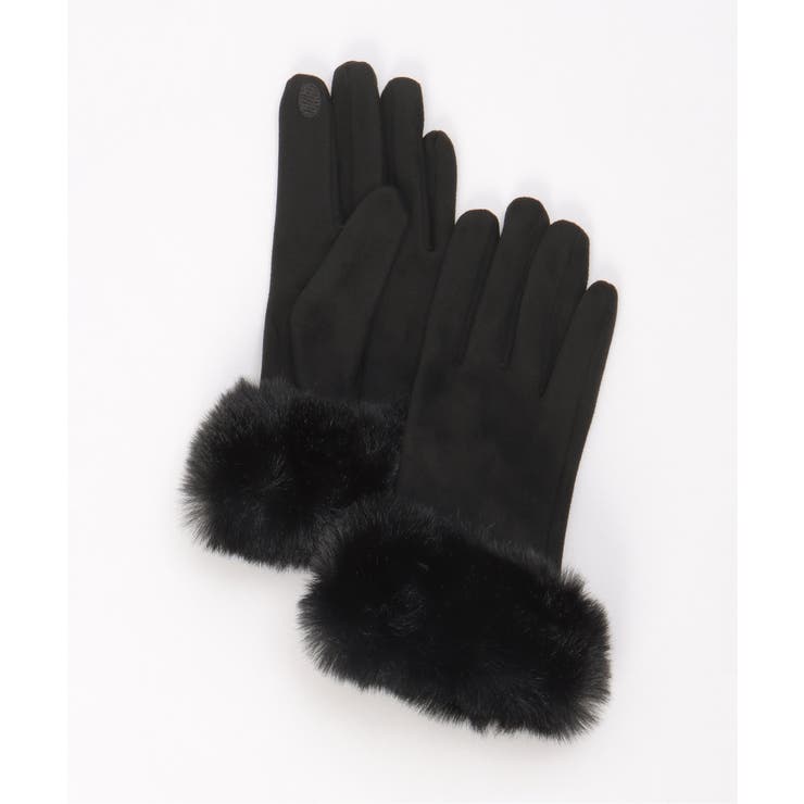 エコスエードファー付きグローブ | ikka  | 詳細画像1 