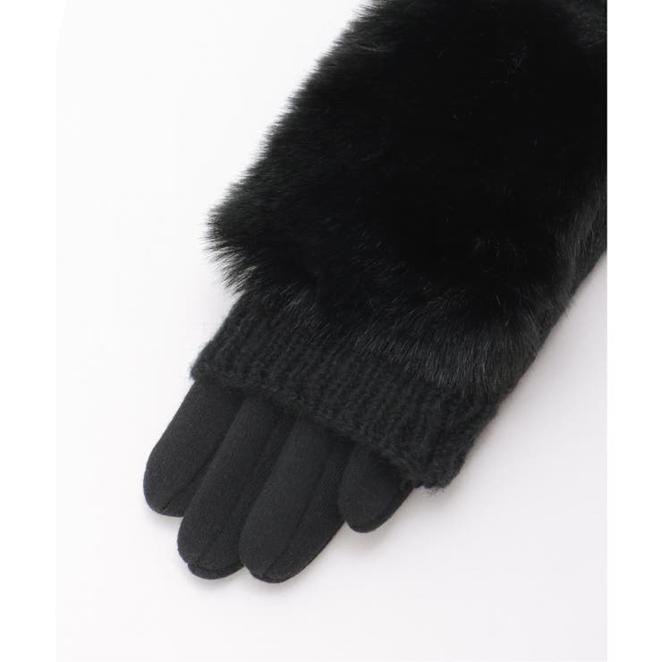3WAYファー&ニットグローブ | ikka  | 詳細画像8 