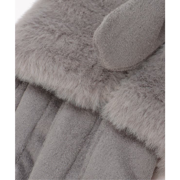 3WAYファー&スエードグローブ | ikka  | 詳細画像7 