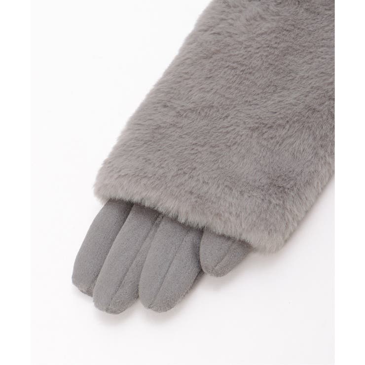 3WAYファー&スエードグローブ | ikka  | 詳細画像4 