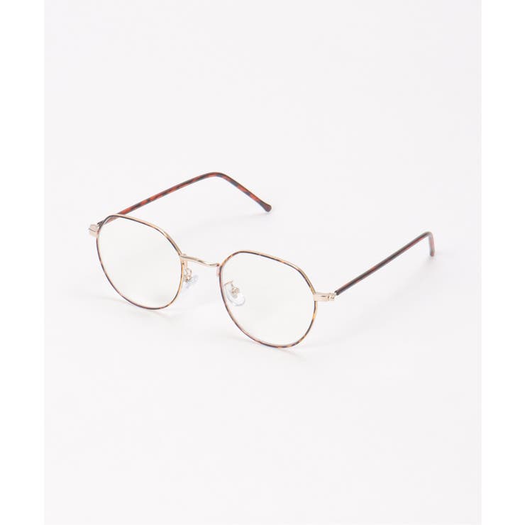 グレージュ | ダテボストンブルーライトカット | ikka 