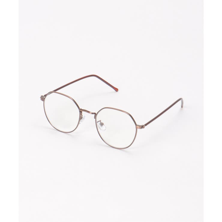 ダークブラウン | ダテボストンブルーライトカット | ikka 