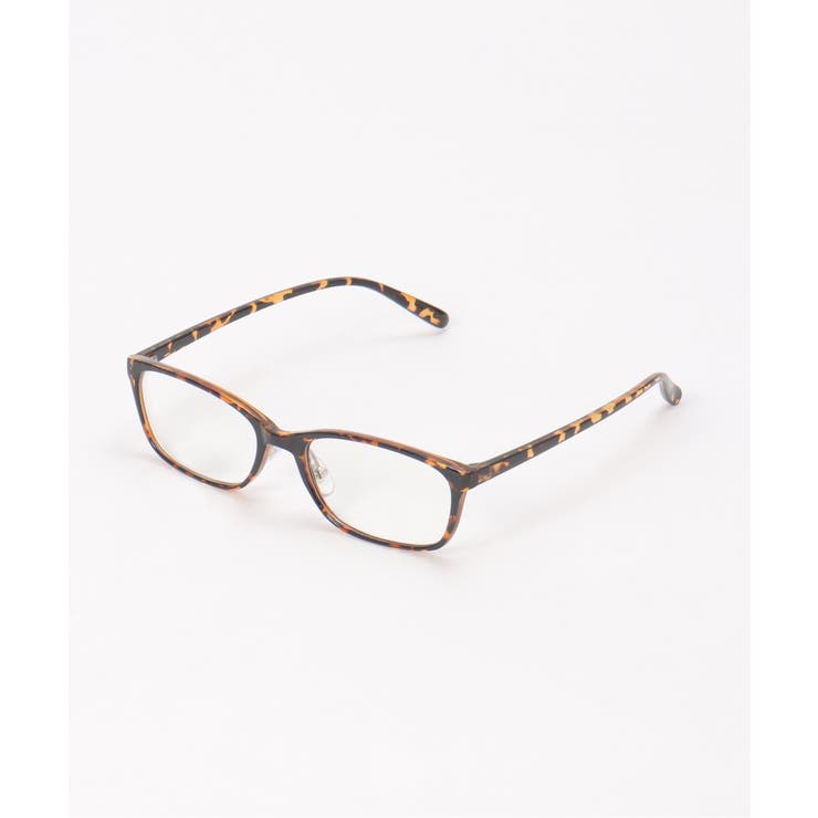 グレージュ | 伊達スクエア型ブルーライトカット | ikka 