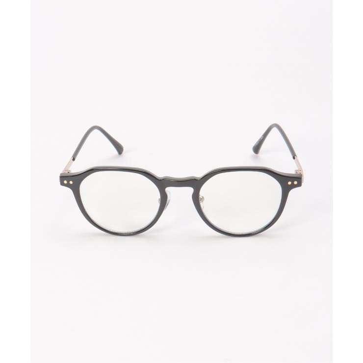 伊達クラウン型ブルーライトカットメガネ | ikka  | 詳細画像2 