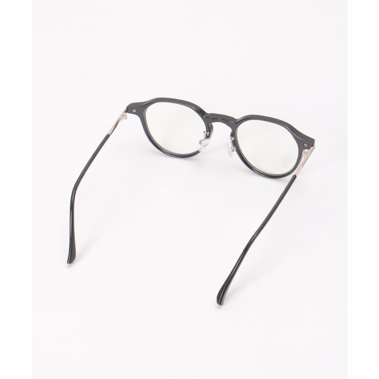 伊達クラウン型ブルーライトカットメガネ | ikka  | 詳細画像4 