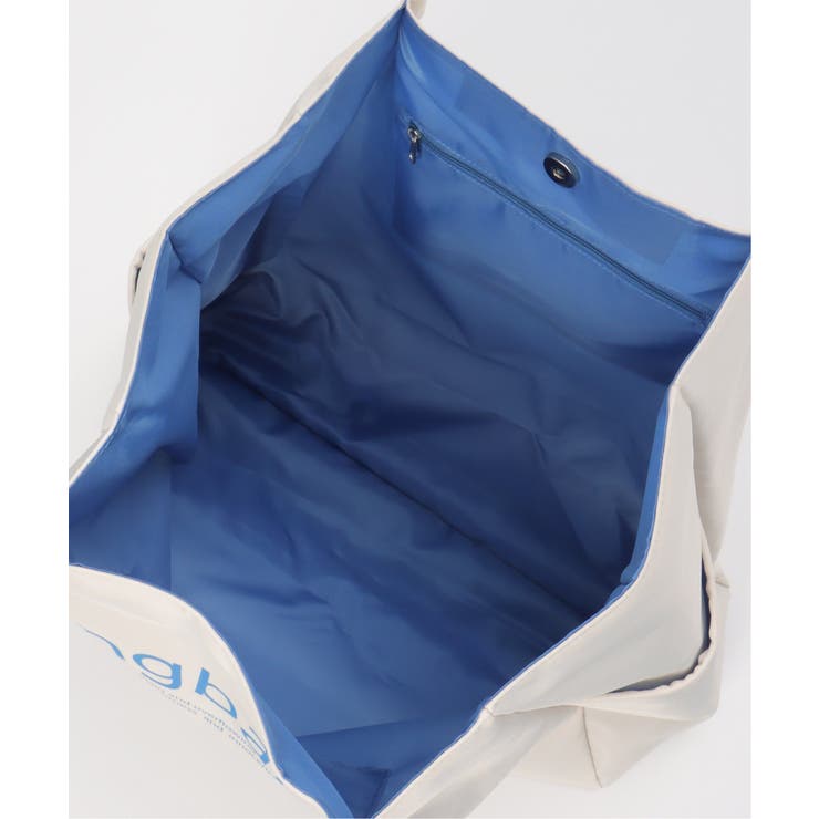 撥水ロゴ入りビッグトートバッグ | ikka  | 詳細画像23 