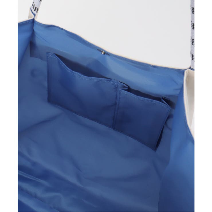 撥水ロゴ入りビッグトートバッグ | ikka  | 詳細画像25 