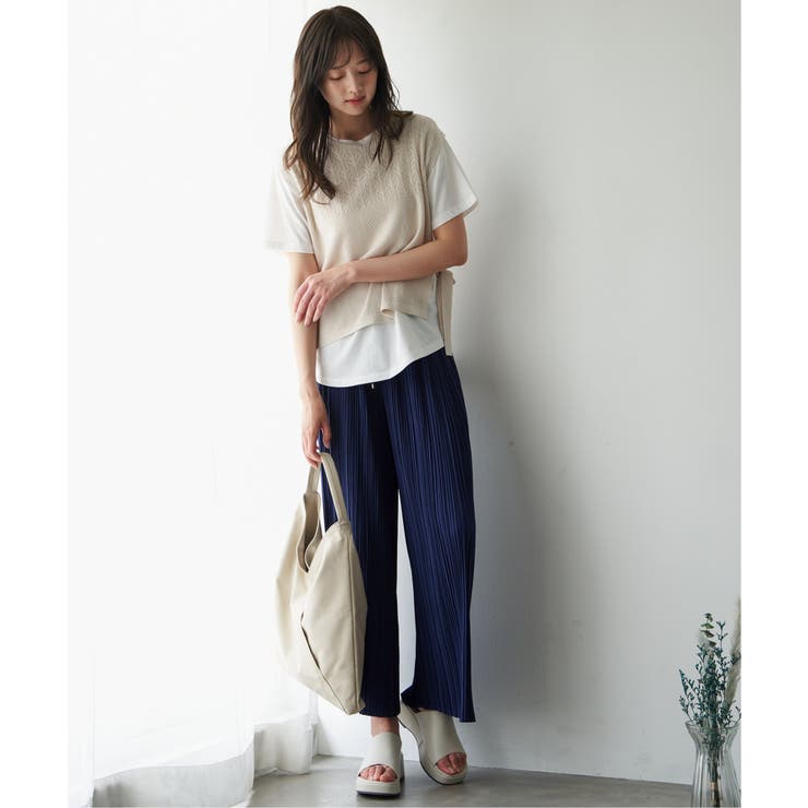 PUソフトワンショルダーバッグ | ikka  | 詳細画像5 