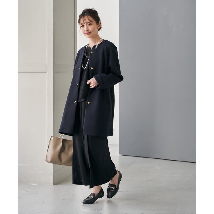 PUサイド切り替えトートバッグ | ikka  | 詳細画像11 